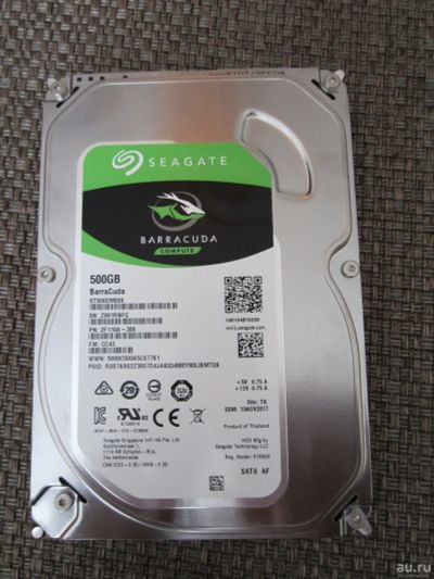 Лот: 13355800. Фото: 1. Жесткий диск HDD SATA-III 500Gb... Жёсткие диски