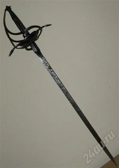 Лот: 589146. Фото: 1. Кованная шпага. Предметы интерьера и быта