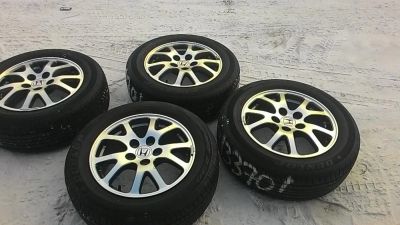 Лот: 4921763. Фото: 1. Оригинальное литье HONDA R16. Диски