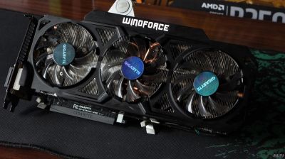 Лот: 13655293. Фото: 1. Gigabyte GeForce GTX 780 Windforce... Видеокарты