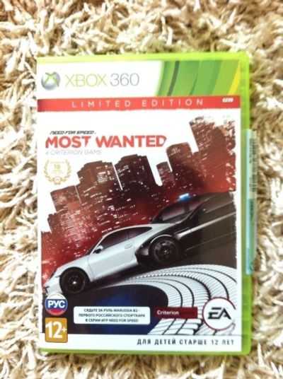 Лот: 3005554. Фото: 1. Need for Speed Most Wanted Limited... Игры для консолей