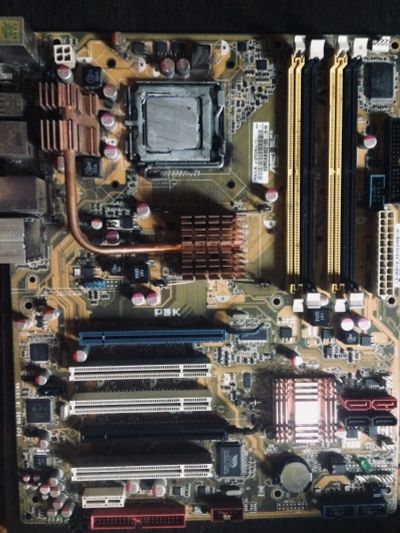 Лот: 14171428. Фото: 1. Материнаская плата ASUS P5K... Материнские платы