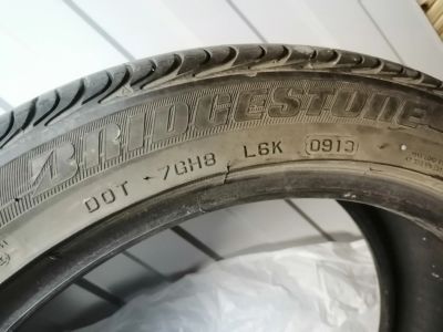 Лот: 14618496. Фото: 1. Bridgestone turanza er300 225... Шины