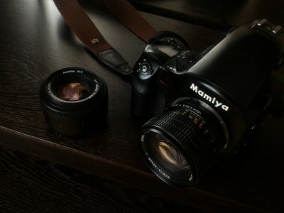 Лот: 12101312. Фото: 1. Среднеформатный фотоаппарат Mamiya... Цифровые зеркальные
