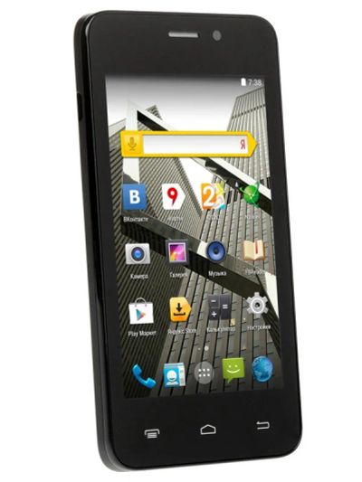 Лот: 4894283. Фото: 1. Смартфон DEXP Ixion ES 4" Black... Смартфоны