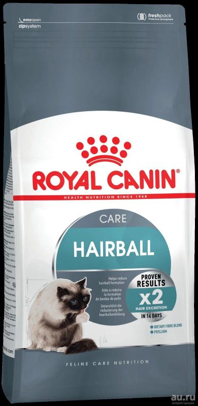 Лот: 12992560. Фото: 1. корм Royal Canin Hairball Care... Корма