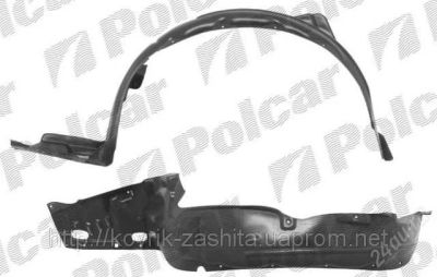 Лот: 2051889. Фото: 1. новый подкрылок перед honda accord... Кузов