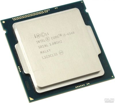 Лот: 8871621. Фото: 1. CPU Intel Core i3-4340 3.6 GHz... Процессоры