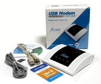 Лот: 924565. Фото: 1. USB-модем Acorp Sprinter@56k... Проводные модемы