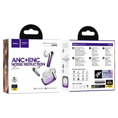 Лот: 24878671. Фото: 1. Гарнитура Bluetooth TWS Hoco EQ16... Наушники, гарнитуры