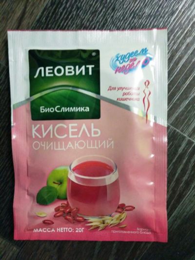 Лот: 9935132. Фото: 1. Леовит, кисель очищающий. Другое (красота и здоровье)