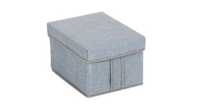 Лот: 24570563. Фото: 1. Короб для хранения Box, цвет серый. Корзины, контейнеры
