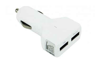Лот: 8987293. Фото: 1. АЗУ-2USB Prime Line 2,1A белый... Зарядные устройства, блоки питания, адаптеры сетевые для смартфонов