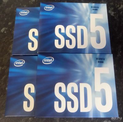 Лот: 13411836. Фото: 1. Накопитель SSD Intel SATA III... SSD-накопители