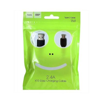 Лот: 17333339. Фото: 1. Дата кабель HOCO X13 Type-C, Black... Дата-кабели, переходники