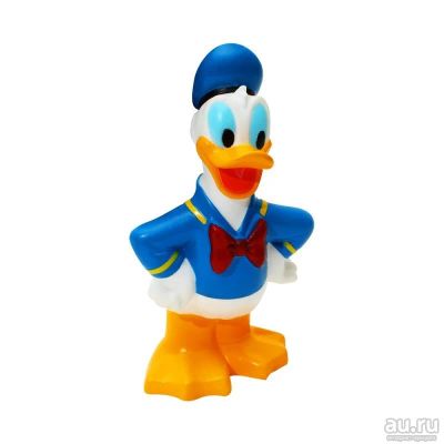 Лот: 10405612. Фото: 1. Игрушка triol disney дональд винил... Игрушки для животных