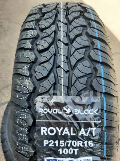 Лот: 24954803. Фото: 1. Летняя резина 215/70 R-16 "Royal... Шины