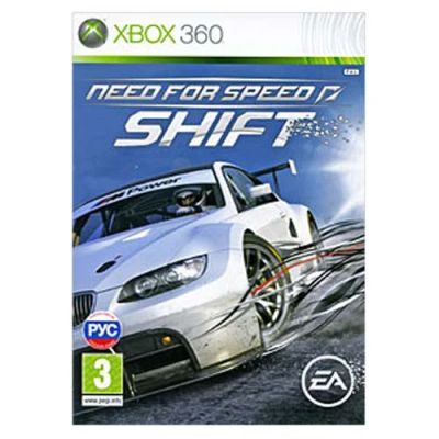 Лот: 3358843. Фото: 1. Need For Speed Shift (Xbox 360... Игры для консолей