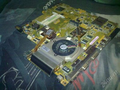 Лот: 731559. Фото: 1. Материнская плата ноутбука Asus... Материнские платы