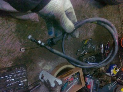 Лот: 2487370. Фото: 1. toyota vitz scp10 1sz-fe трос... Другое (автозапчасти)