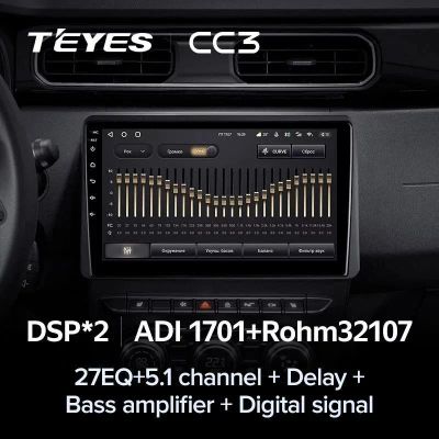 Лот: 21427858. Фото: 1. Штатная магнитола Teyes CC3 4... Автомагнитолы