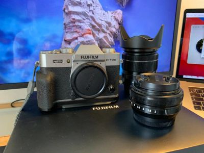 Лот: 17817815. Фото: 1. Fujifilm X-T20 + XF18-50mm + XF18mm... Цифровые беззеркальные со сменной оптикой