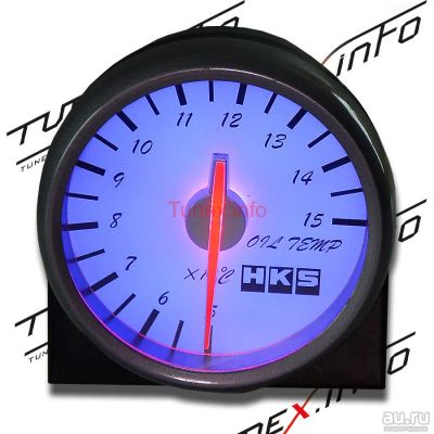 Лот: 20926310. Фото: 1. Датчик HKS Style 60мм белое табло... Детали тюнинга