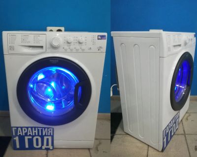 Лот: 21735759. Фото: 1. Стиральная машина Hotpoint VMSL... Стиральные машины