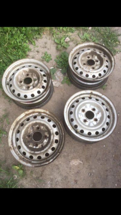 Лот: 10662237. Фото: 1. Штампы r14 4x114.3. Диски
