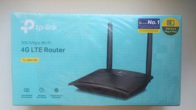 Лот: 20016962. Фото: 1. Wi-Fi-роутер TP-LINK TL-MR100... Маршрутизаторы (роутеры)