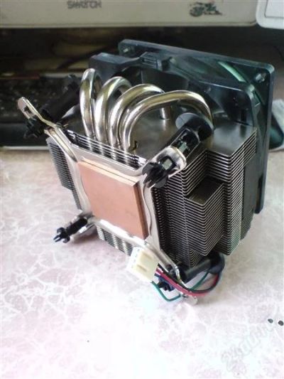 Лот: 1047095. Фото: 1. мощный кулер SOCKET (775, 1156... Системы охлаждения