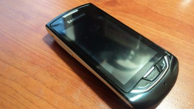 Лот: 4040409. Фото: 1. Samsung S5620 - чёрный, полный... Смартфоны