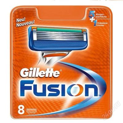 Лот: 1951800. Фото: 1. Gillette Fusion 8шт. Уход за лицом 