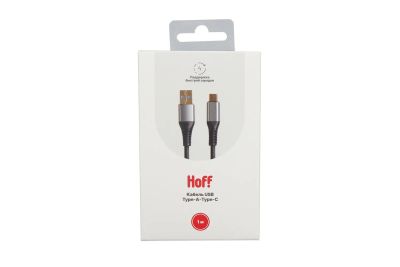 Лот: 23932708. Фото: 1. Кабель USB Type-A-Type-C HOFF... Удлинители, тройники, сетевые фильтры