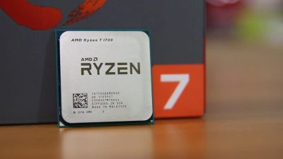Лот: 12847513. Фото: 1. AMD Ryzen 7 1700 BOX (8 ядер 16... Процессоры