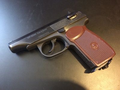 Лот: 5169486. Фото: 1. Пневматический пистолет мр654к... Пневматическое оружие