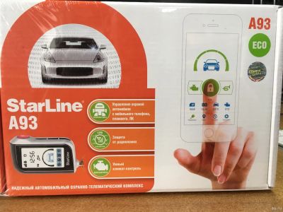 Лот: 12638228. Фото: 1. Сигнализация StarLine A93 eco... Автомобильные сигнализации