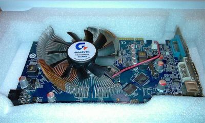 Лот: 1082264. Фото: 1. C 1 рубля! NVIDIA GeForce 9600GT... Видеокарты