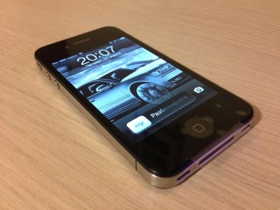 Лот: 3897327. Фото: 1. iPhone 4 16Gb iOS 6.1.2 Jailbreak. Смартфоны