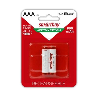 Лот: 17092214. Фото: 1. Аккумулятор Ni-MH AAA Smartbuy... Батарейки, аккумуляторы, элементы питания