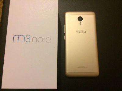 Лот: 8565498. Фото: 1. Meizu M3 Note. Память 32 Гб. Смартфоны