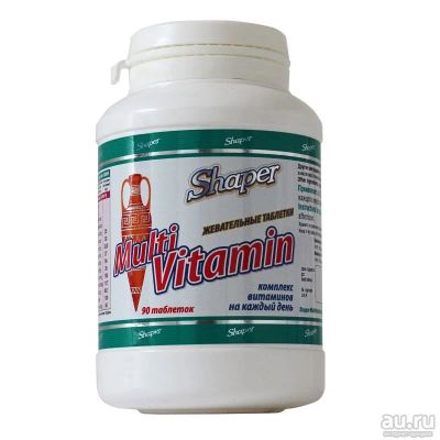 Лот: 7996851. Фото: 1. Shaper Multi Vitamin 90 таб (мульти... Спортивное питание, витамины