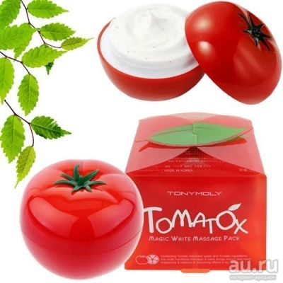 Лот: 8782857. Фото: 1. Корейская отбеливающая томатная... Уход за лицом 
