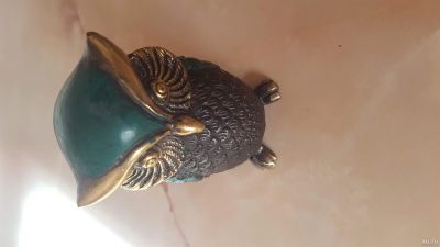 Лот: 13293313. Фото: 1. Статуэтка Филин / Сова. Фигурки, статуэтки