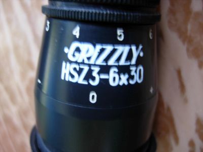 Лот: 9920044. Фото: 1. Прицел оптический Grizzli 6x30... Аксессуары, запчасти, тюнинг оружия
