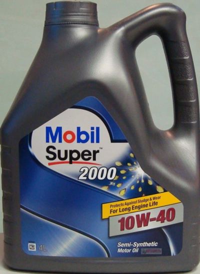 Лот: 7615424. Фото: 1. масло mobil 2000x1 10w40 4л. Масла, жидкости
