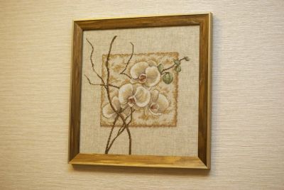 Лот: 12243873. Фото: 1. Вышивка Oriental Orchids от Dimensions. Вышивание