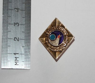 Лот: 25709241. Фото: 1. РЕДКость! Значок: Выпускник школы... Сувенирные