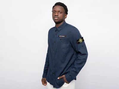 Лот: 24977207. Фото: 1. Рубашка Stone Island. Рубашки, водолазки