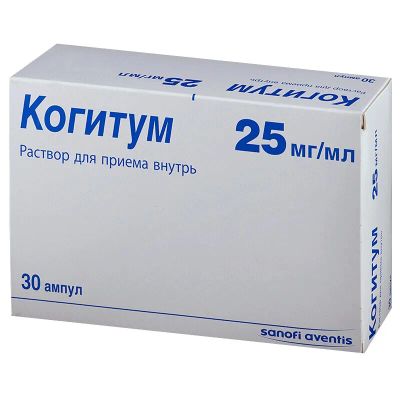 Лот: 24621095. Фото: 1. Когитум 25 мг/мл раствор для приема... Лекарства
